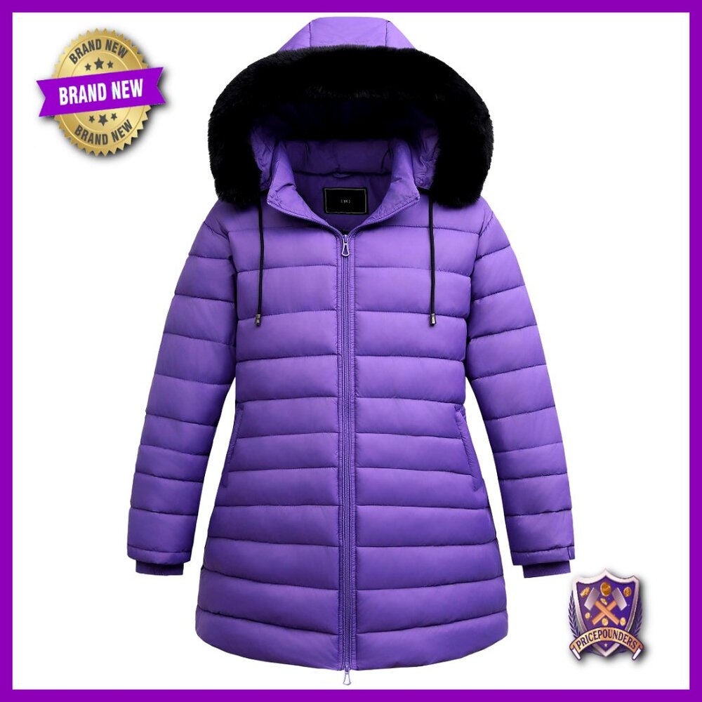 Plus Size Winter Down Parka Windproof Waterproof … - image 1